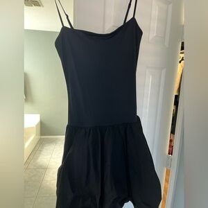 Babaton Black V-Neck Top